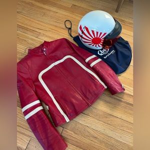 Scooter/Moto Jacket and helmet